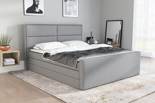 Кровать Lucy 180x200 см, серая цена и информация | Кровати | 220.lv