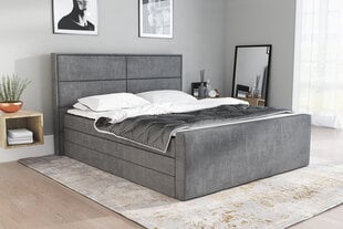 Кровать Lucy 180x200 см, темно-серая цена и информация | Кровати | 220.lv