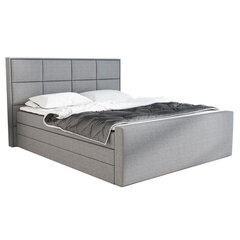 Кровать Ikar, 140x200 см, серая цена и информация | Кровати | 220.lv