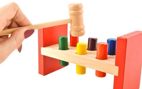 Koka spēle ar āmuriņu цена и информация | Rotaļlietas zīdaiņiem | 220.lv