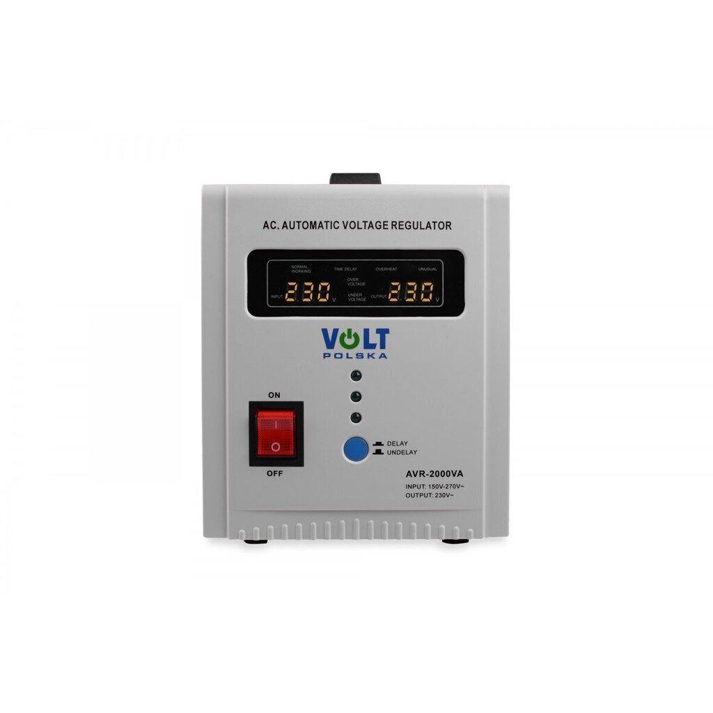 Sprieguma stabilizators AVR-2000VA-Volts цена и информация | Sprieguma pārveidotāji | 220.lv