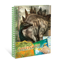 Творческая книга Dinos Art Sticker-by-Number, 15202 цена и информация | Развивающие игрушки | 220.lv