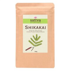 Маски для волос и порошковый шампунь Shikakai, Sattva Ayurveda, 100 г цена и информация | Средства для укладки волос | 220.lv