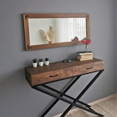 Зеркало Kalune Design 2126, коричневое цена и информация | Зеркала | 220.lv