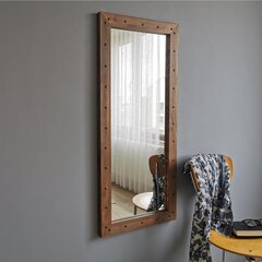 Зеркало Kalune Design 2129, коричневое цена и информация | Зеркала | 220.lv