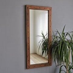 Зеркало Kalune Design 2129, коричневое цена и информация | Зеркальца | 220.lv
