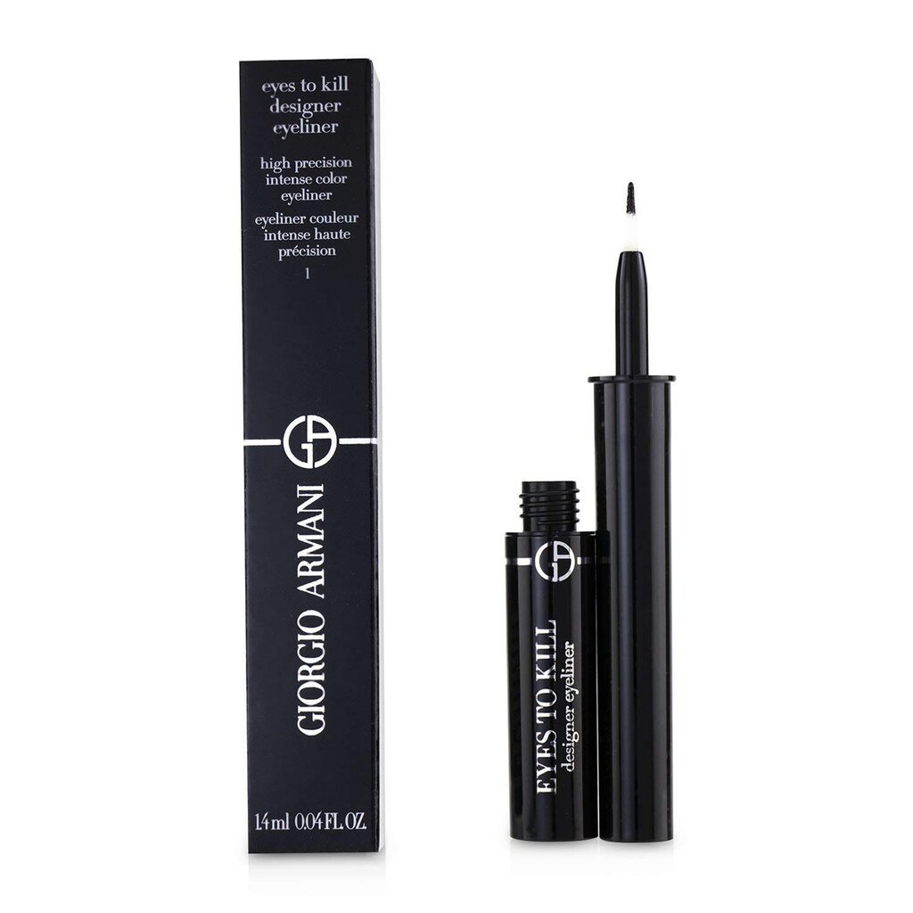 Acu kontūra Giorgio Armani Eyes To Kill, 1 Onyx, 1 ml cena un informācija | Acu ēnas, skropstu tušas, zīmuļi, serumi | 220.lv