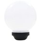 vidaXL sfēriskas āra LED solārās lampas, 4 gab., 15 cm, RGB цена и информация | Āra apgaismojums | 220.lv