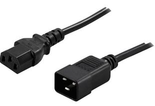 Natec Power Cord Extension IEC 320 C13- C20 Powerwalker (91010041), 1.8m cena un informācija | Gaming aksesuāri | 220.lv