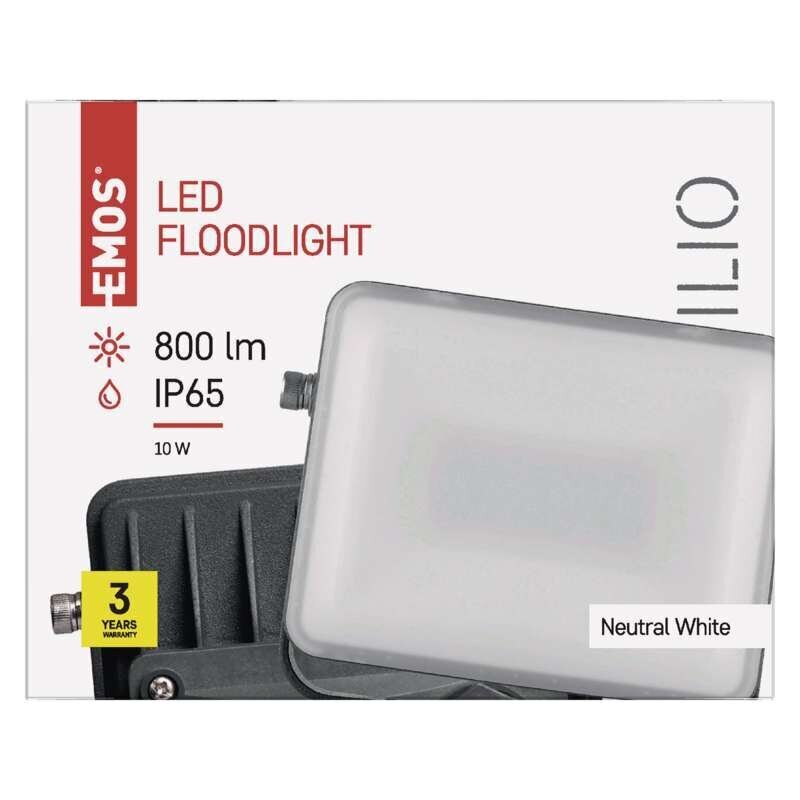 LED prožektors ILIO 10W(85W) 800 lm NW cena un informācija | Lukturi | 220.lv