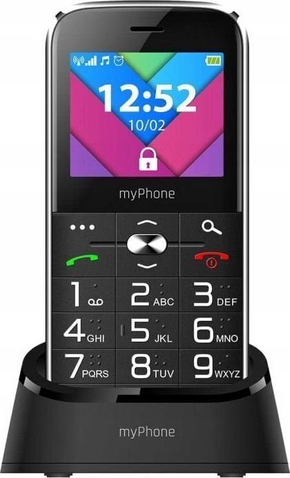MyPhone Halo C, 32 MB, Dual SIM Black цена и информация | Mobilie telefoni | 220.lv