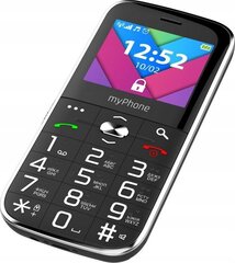 MyPhone Halo C, 32 MB, Dual SIM, black цена и информация | Мобильные телефоны | 220.lv