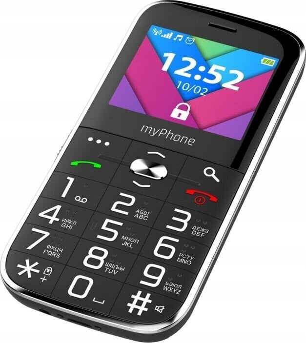 MyPhone Halo C, 32 MB, Dual SIM Black цена и информация | Mobilie telefoni | 220.lv