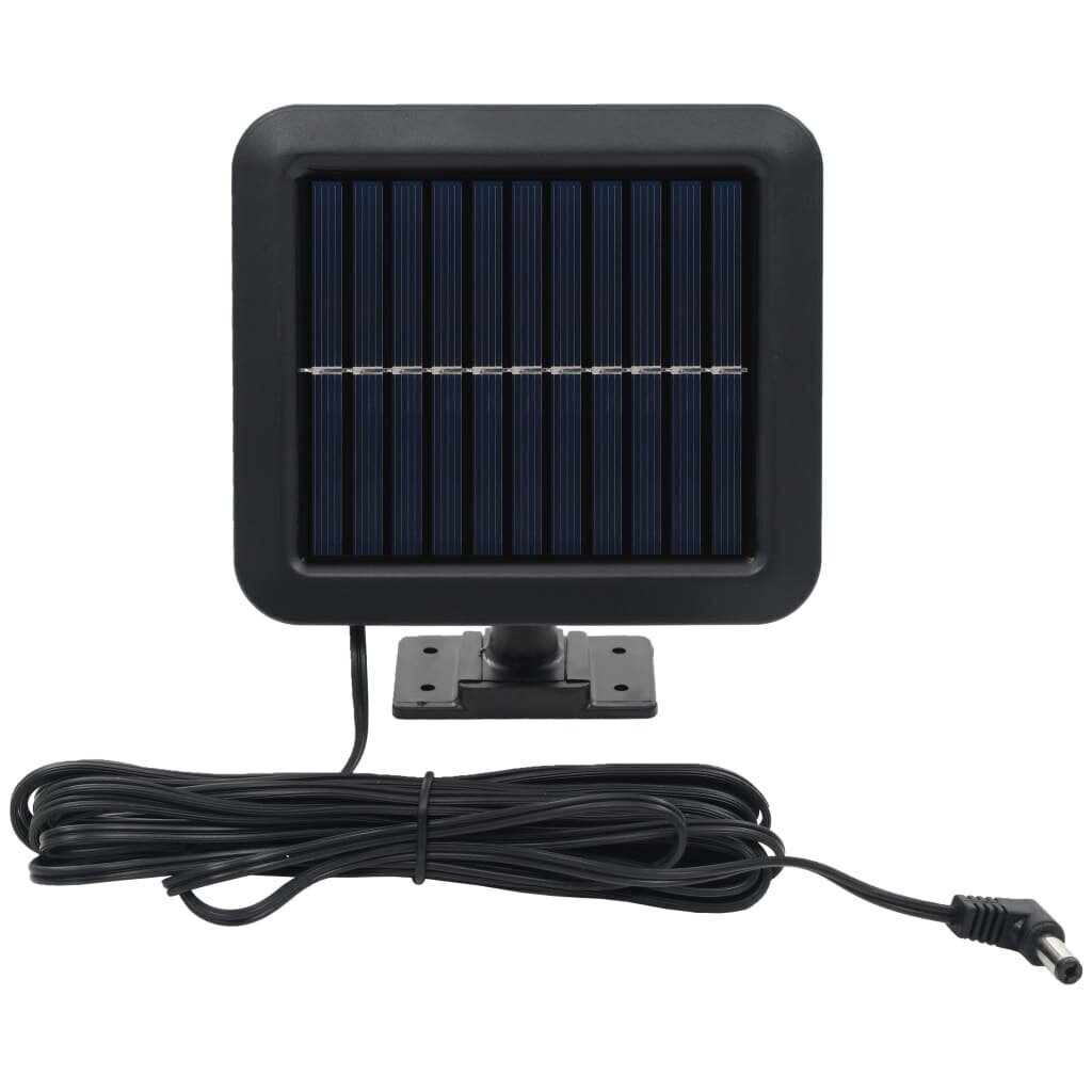 vidaXL solārā lampa ar kustību sensoru, LED, balta цена и информация | Āra apgaismojums | 220.lv