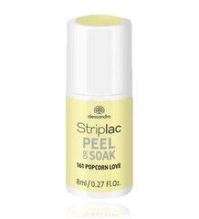 Nagu laka Alessandro Striplac Peel or Soak Popcorn Love, 8 ml cena un informācija | Nagu lakas, stiprinātāji | 220.lv