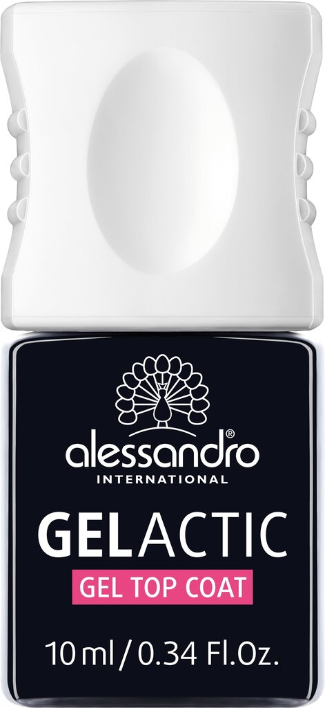 Virslaka Alessandro GelacticTop Coat, 10 ml cena un informācija | Nagu lakas, stiprinātāji | 220.lv