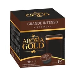 Кофейные капсулы Aroma Gold Grande Intenso, 128 г цена и информация | Кофе, какао | 220.lv
