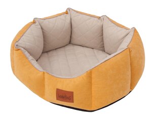 Hobbydog guļvieta New York Premium, M, Yellow, 53x45 cm cena un informācija | Suņu gultas, spilveni, būdas | 220.lv