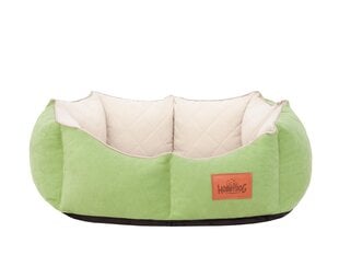 Hobbydog лежак New York Premium, M, Green, 53x45 см цена и информация | Лежаки, домики | 220.lv