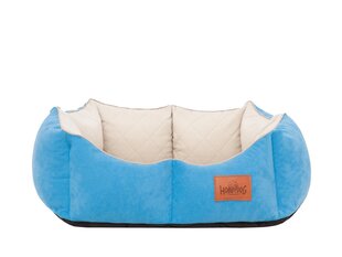 Hobbydog лежак New York Premium, M, Sky Blue, 53x45 см цена и информация | Лежаки, домики | 220.lv