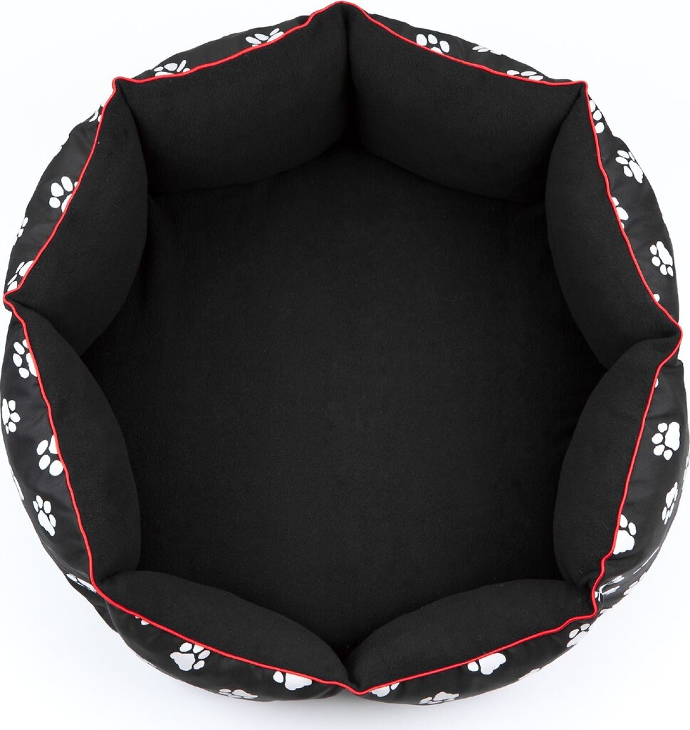 Hobbydog guļvieta New York, M, Black Paws, 50x40 cm цена и информация | Suņu gultas, spilveni, būdas | 220.lv