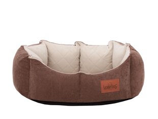 Hobbydog guļvieta New York Premium, M, Brown, 53x45 cm cena un informācija | Suņu gultas, spilveni, būdas | 220.lv