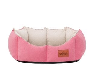 Hobbydog guļvieta New York Premium, L, Pink, 60x52 cm cena un informācija | Suņu gultas, spilveni, būdas | 220.lv