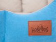 Hobbydog guļvieta New York Premium, L, Sky Blue, 60x52 cm cena un informācija | Suņu gultas, spilveni, būdas | 220.lv