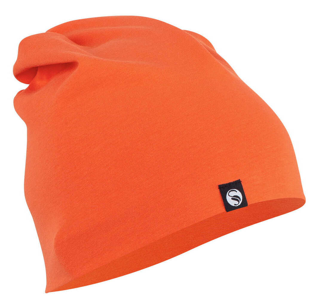 Kokvilnas Unisex cepure Stark Soul® unisex cotton Beanie, oranža cena un informācija | Vīriešu cepures, šalles, cimdi | 220.lv