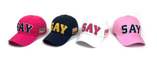 Unisex cepure ar nagu be Snazzy Say 56-60, balta cena un informācija | Vīriešu cepures, šalles, cimdi | 220.lv