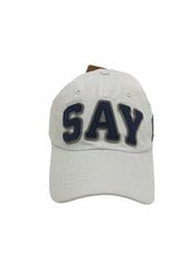 Unisex cepure ar nagu be Snazzy Say 56-60, balta cena un informācija | Vīriešu cepures, šalles, cimdi | 220.lv