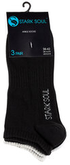 Унисекс короткие носки с чесанным хлопком Stark Soul 2124, 3 пары, 3 цвета цена и информация | Мужские носки | 220.lv