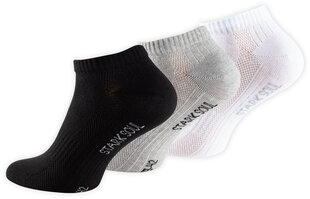 Унисекс короткие носки с чесанным хлопком Stark Soul 2124, 3 пары, 3 цвета цена и информация | Мужские носки | 220.lv