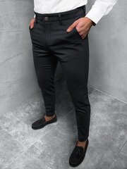 Брюки для мужчин Polo, черные цена и информация | Мужские брюки | 220.lv