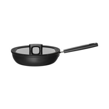 Fiskars Hard Face panna sautēšanai 26 cm / 2,8 L ar vāku (1052231) цена и информация | Pannas | 220.lv