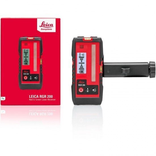 Lāzera uztvērējs Leica RGR200 cena un informācija | Rokas instrumenti | 220.lv