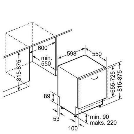 Bosch Serie | 4 SMV4HVX33E cena un informācija | Trauku mazgājamās mašīnas | 220.lv