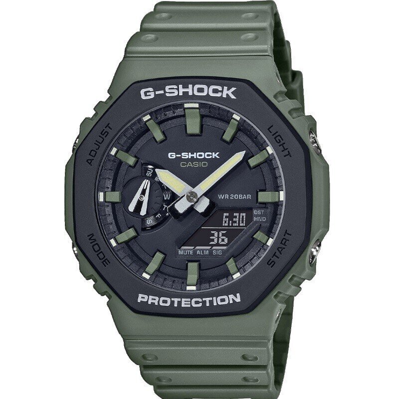 Pulkstenis CASIO G-Shock GA-2110SU-3AER cena un informācija | Vīriešu pulksteņi | 220.lv