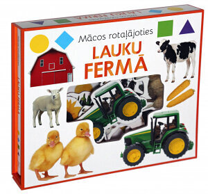 Mācos rotaļājoties Lauku fermā cena un informācija | Grāmatas mazuļiem | 220.lv