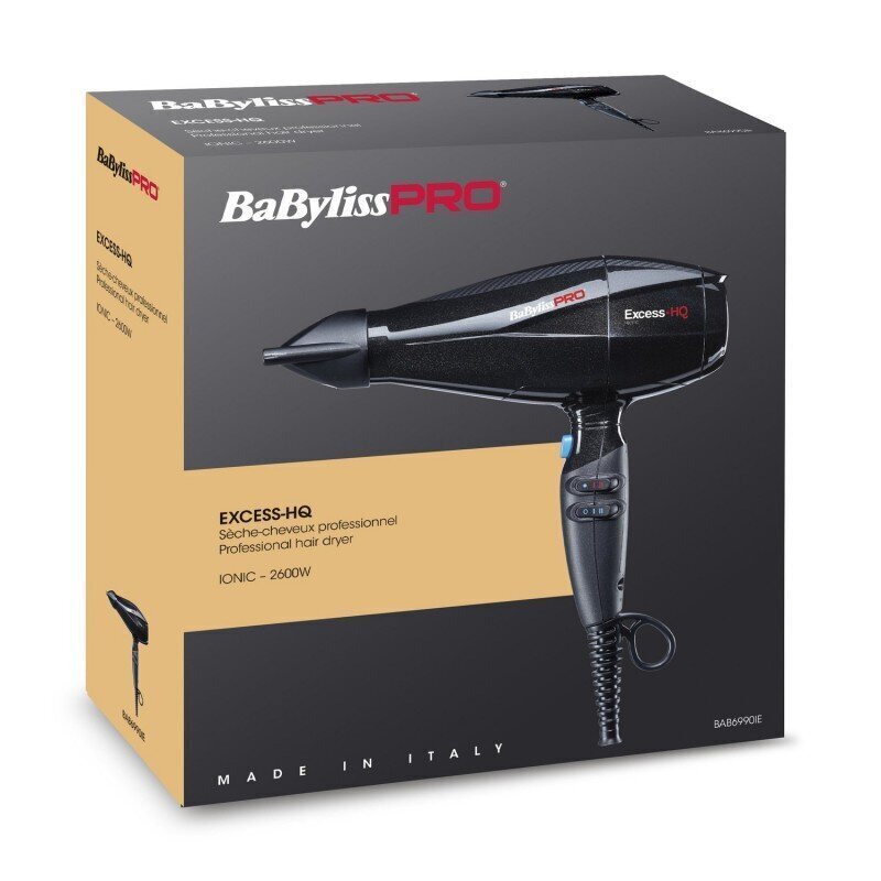 Babyliss Pro Excess-HQ BAB6990IE cena un informācija | Matu fēni | 220.lv