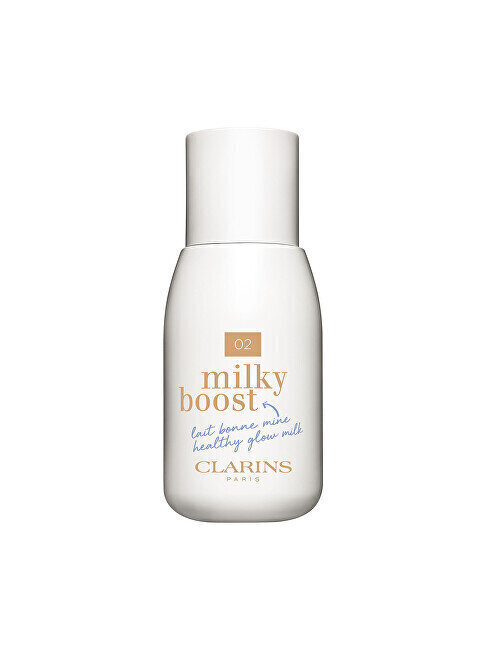 Grima pamats Clarins Milky Boost, 50 ml cena un informācija | Grima bāzes, tonālie krēmi, pūderi | 220.lv