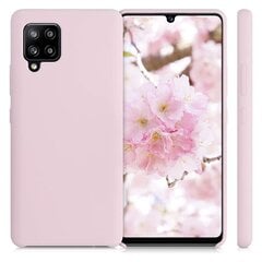 Telefona vāciņš Silicone Soft Flexible priekš Samsung Galaxy A42 5G, rozā цена и информация | Чехлы для телефонов | 220.lv