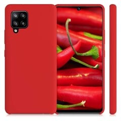 Telefona vāciņš Silicone Soft Flexible priekš Samsung Galaxy A42 5G, sarkans цена и информация | Чехлы для телефонов | 220.lv