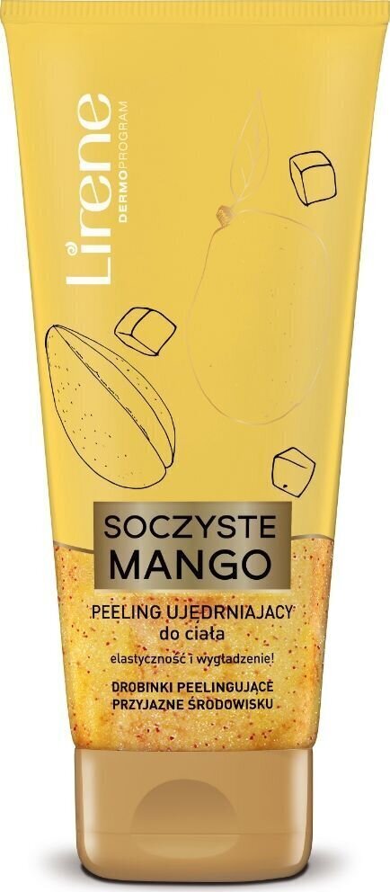 Ķermeņa skrubis Lirene Mango, 175 g cena un informācija | Ķermeņa skrubji | 220.lv