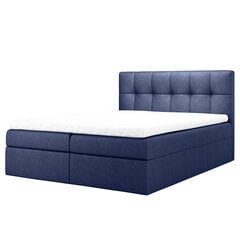 Кровать Selsey Rekius, 180x200 см, синяя цена и информация | Кровати | 220.lv