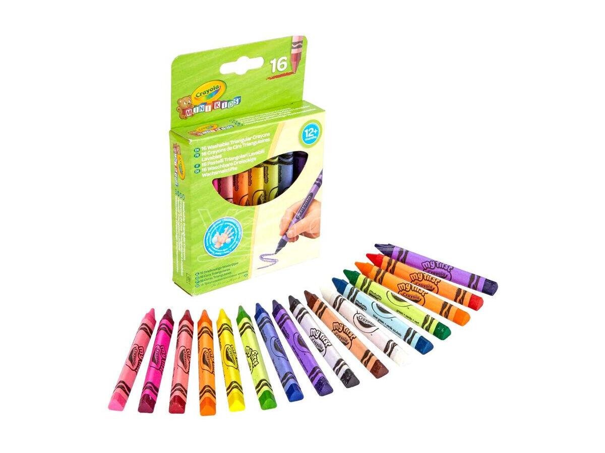 Krītiņi Crayola, 16 krāsu цена и информация | Kancelejas preces | 220.lv