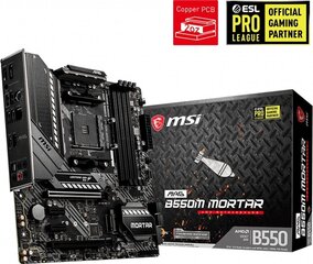 MSI Mag B550M Mortar цена и информация | Материнские платы	 | 220.lv