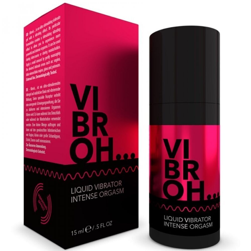 Оргазм гель для женщин «Vibroh» VIBRATOR INTENSE ORGASM, 15 мл цена |  virs18.220.lv