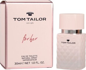 Туалетная вода Tom Tailor For Her EDT для женщин 30 мл цена и информация | Женские духи | 220.lv