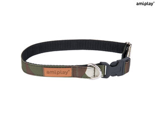 Amiplay regulējama apkakle Adventure Moro, L, 35-50x2 cm cena un informācija | Apkakles, siksnas suņiem | 220.lv